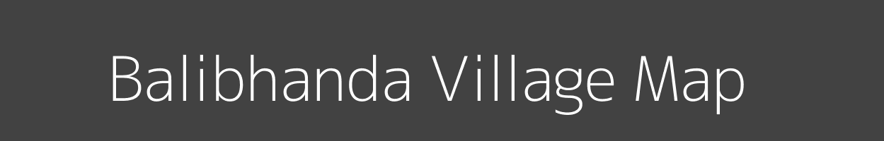 Map of Balibhanda Village in Odisha Image