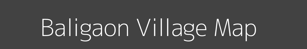 Map of Baligaon Village in Bihar Image