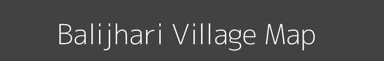 Map of Balijhari Village in Odisha Image