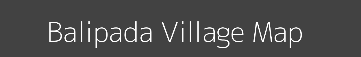 Map of Balipada Village in Odisha Image