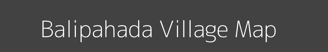 Map of Balipahada Village in Odisha Image