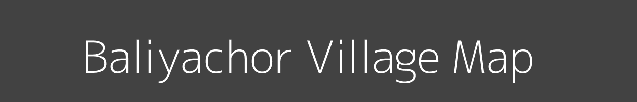 Map of Baliyachor Village in Jharkhand Image