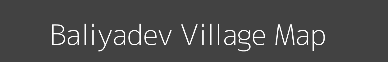 Map of Baliyadev Village in Gujarat Image