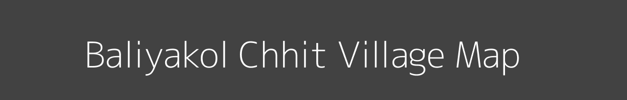 Map of Baliyakol Chhit Village in Jharkhand Image