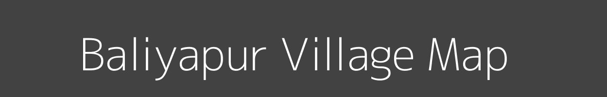 Map of Baliyapur Village in Uttar Pradesh Image