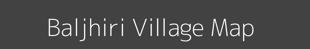 Map of Baljhiri Village in Madhya Pradesh Image