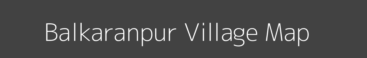 Map of Balkaranpur Village in Uttar Pradesh Image