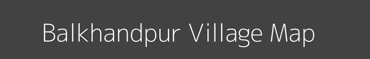 Map of Balkhandpur Village in Uttar Pradesh Image