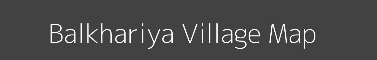 Map of Balkhariya Village in Uttar Pradesh Image