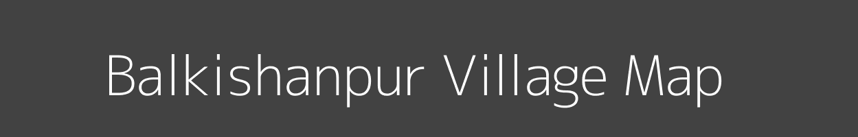 Map of Balkishanpur Village in Uttar Pradesh Image