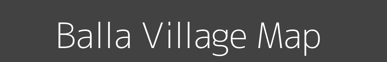 Map of Balla Village in Uttar Pradesh Image