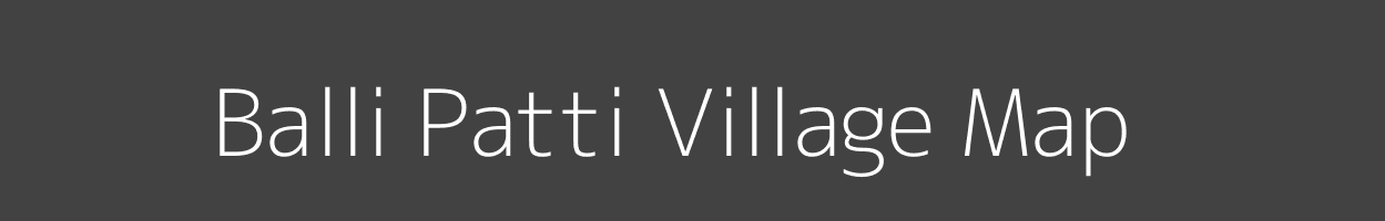 Map of Balli Patti Village in Uttar Pradesh Image