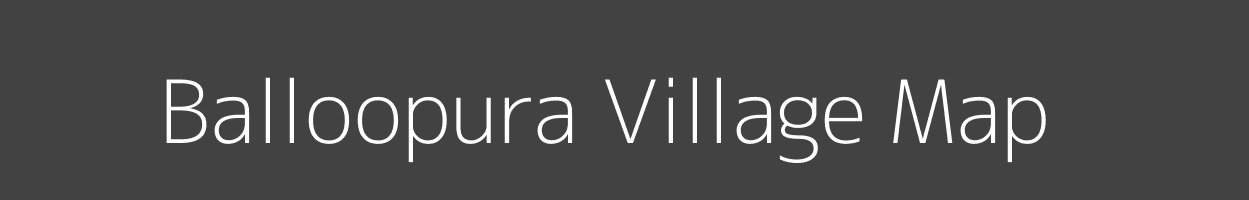 Map of Balloopura Village in Rajasthan Image