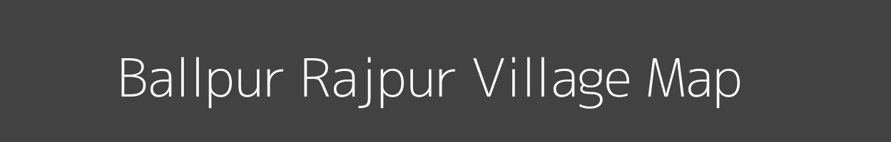 Map of Ballpur Rajpur Village in Uttar Pradesh Image