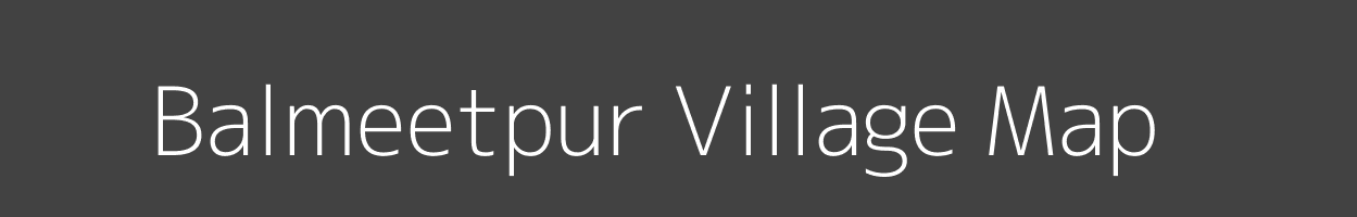 Map of Balmeetpur Village in Uttar Pradesh Image