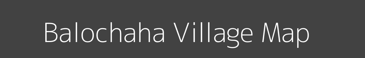 Map of Balochaha Village in Uttar Pradesh Image