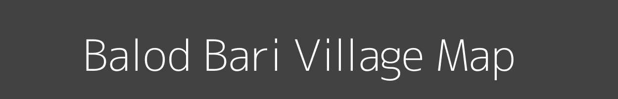 Map of Balod Bari Village in Rajasthan Image