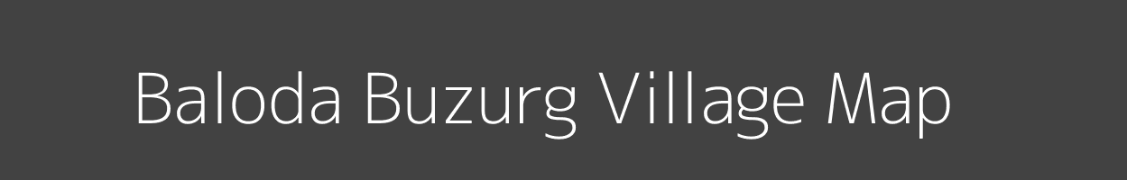 Map of Baloda Buzurg Village in Madhya Pradesh Image