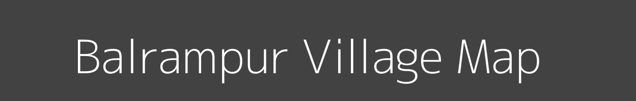 Map of Balrampur Village in Uttar Pradesh Image