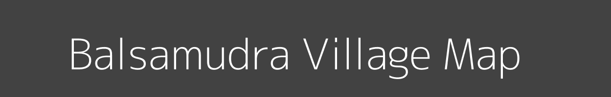Map of Balsamudra Village in Maharashtra Image