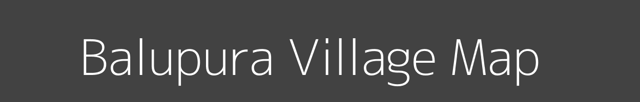 Map of Balupura Village in Madhya Pradesh Image