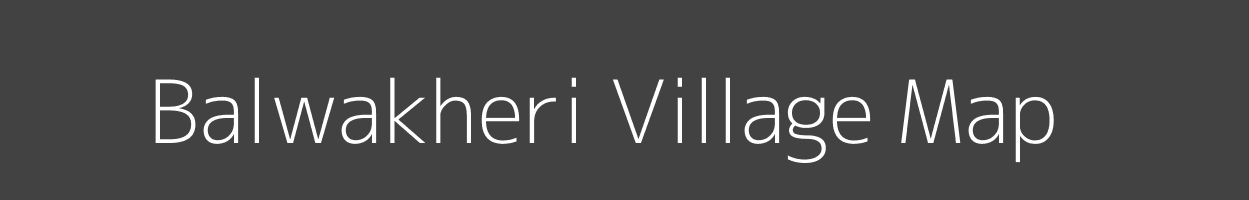 Map of Balwakheri Village in Uttar Pradesh Image