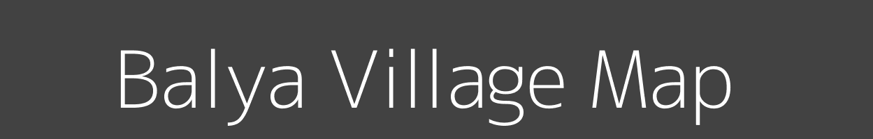 Map of Balya Village in Madhya Pradesh Image