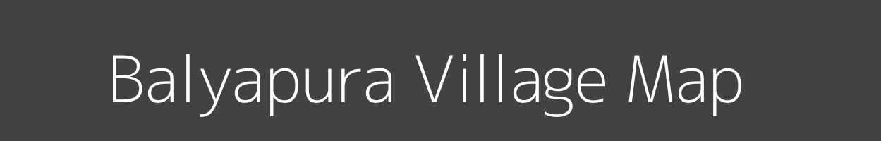 Map of Balyapura Village in Madhya Pradesh Image