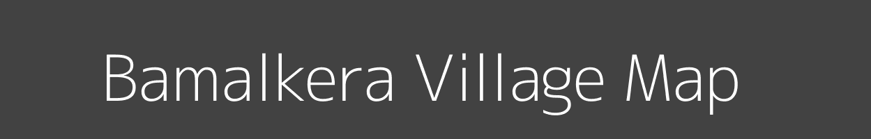 Map of Bamalkera Village in Jharkhand Image