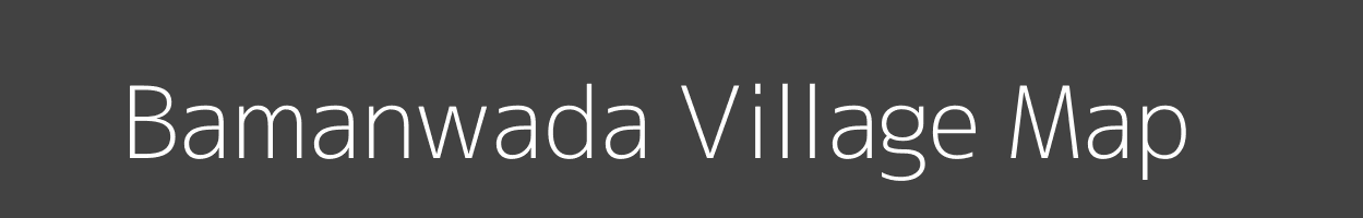 Map of Bamanwada Village in Madhya Pradesh Image