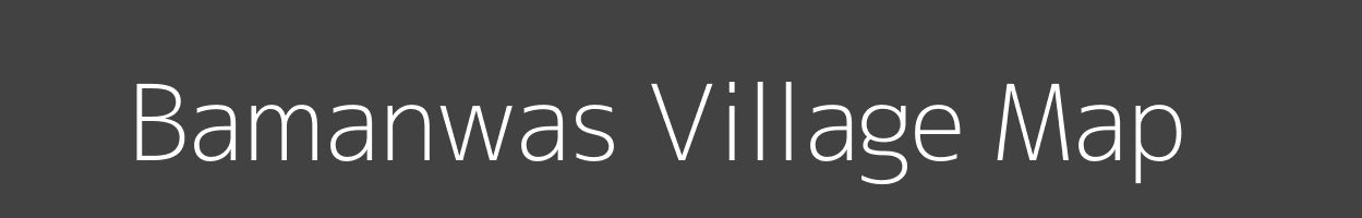 Map of Bamanwas Village in Rajasthan Image