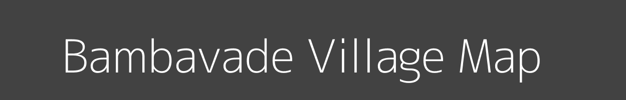 Map of Bambavade Village in Maharashtra Image