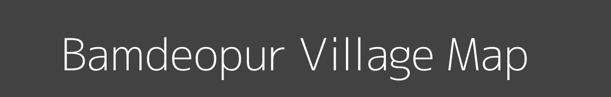 Map of Bamdeopur Village in Uttarakhand Image