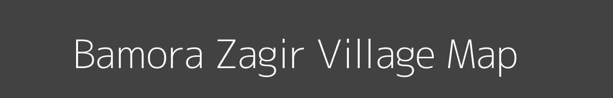 Map of Bamora Zagir Village in Madhya Pradesh Image