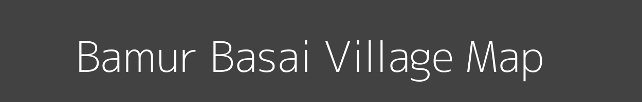 Map of Bamur Basai Village in Madhya Pradesh Image