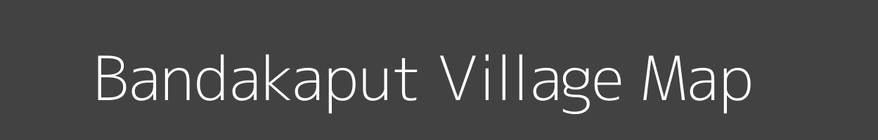 Map of Bandakaput Village in Odisha Image