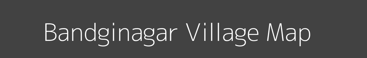 Map of Bandginagar Village in Uttar Pradesh Image