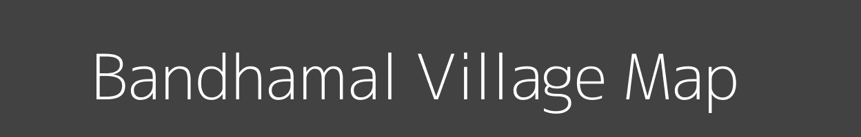 Map of Bandhamal Village in Madhya Pradesh Image