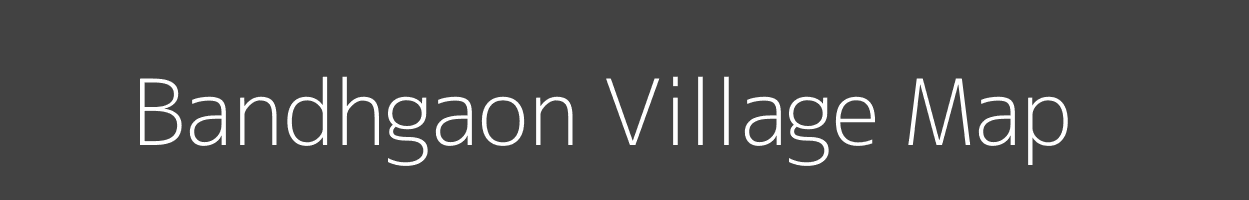 Map of Bandhgaon Village in Uttar Pradesh Image