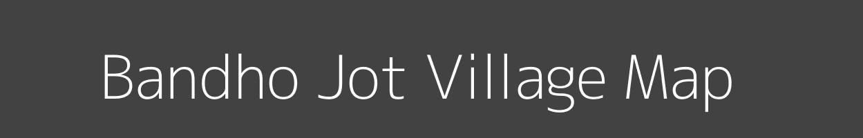 Map of Bandho Jot Village in Uttar Pradesh Image