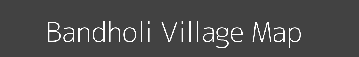 Map of Bandholi Village in Madhya Pradesh Image