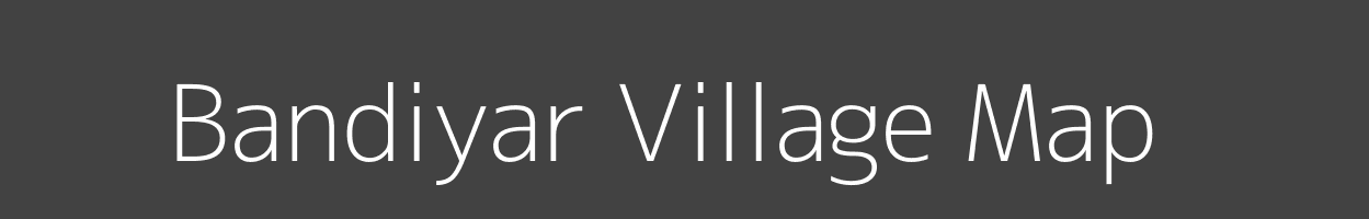 Map of Bandiyar Village in Uttarakhand Image