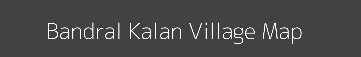 Map of Bandral Kalan Village in Jammu and Kashmir Image