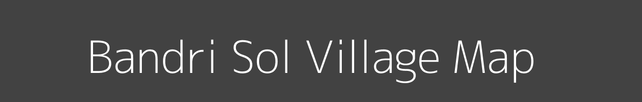 Map of Bandri Sol Village in Jharkhand Image