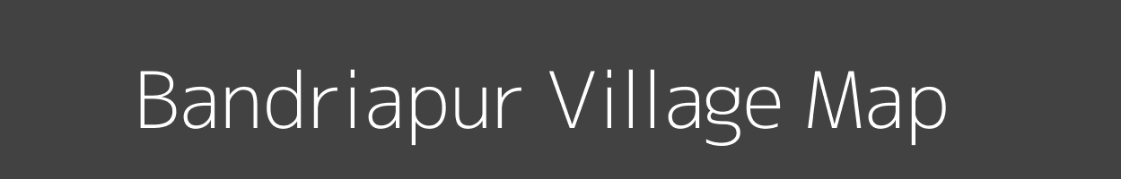 Map of Bandriapur Village in Uttar Pradesh Image