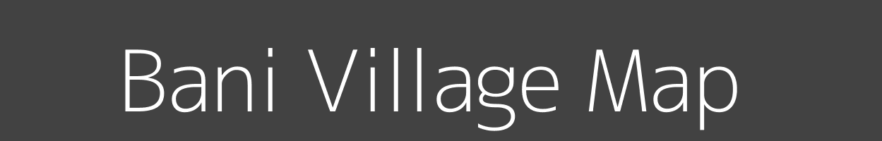 Map of Bani Village in Rajasthan Image