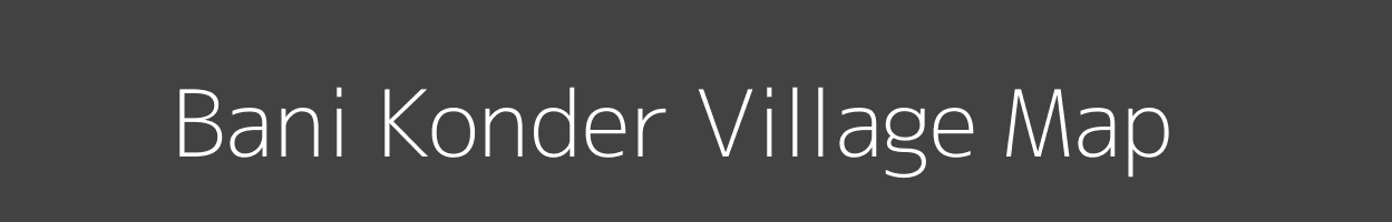 Map of Bani Konder Village in Uttar Pradesh Image