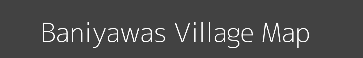 Map of Baniyawas Village in Rajasthan Image