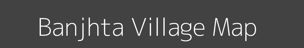 Map of Banjhta Village in Jharkhand Image