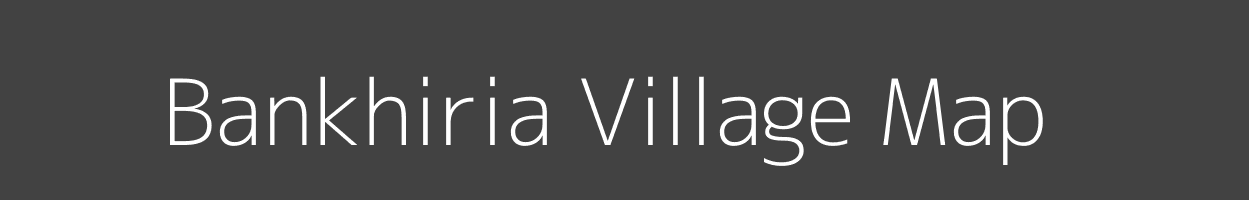 Map of Bankhiria Village in Madhya Pradesh Image